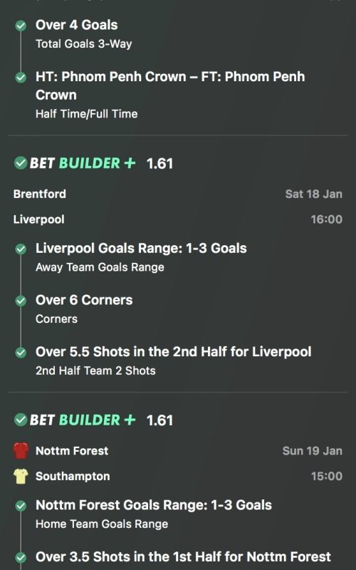 Megalodon Betting Tips VIP Ticket January 18-19